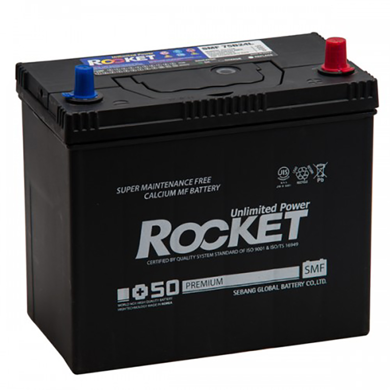 Аккумулятор Rocket 55Ач 520А 238x125x225 о п 75B24L