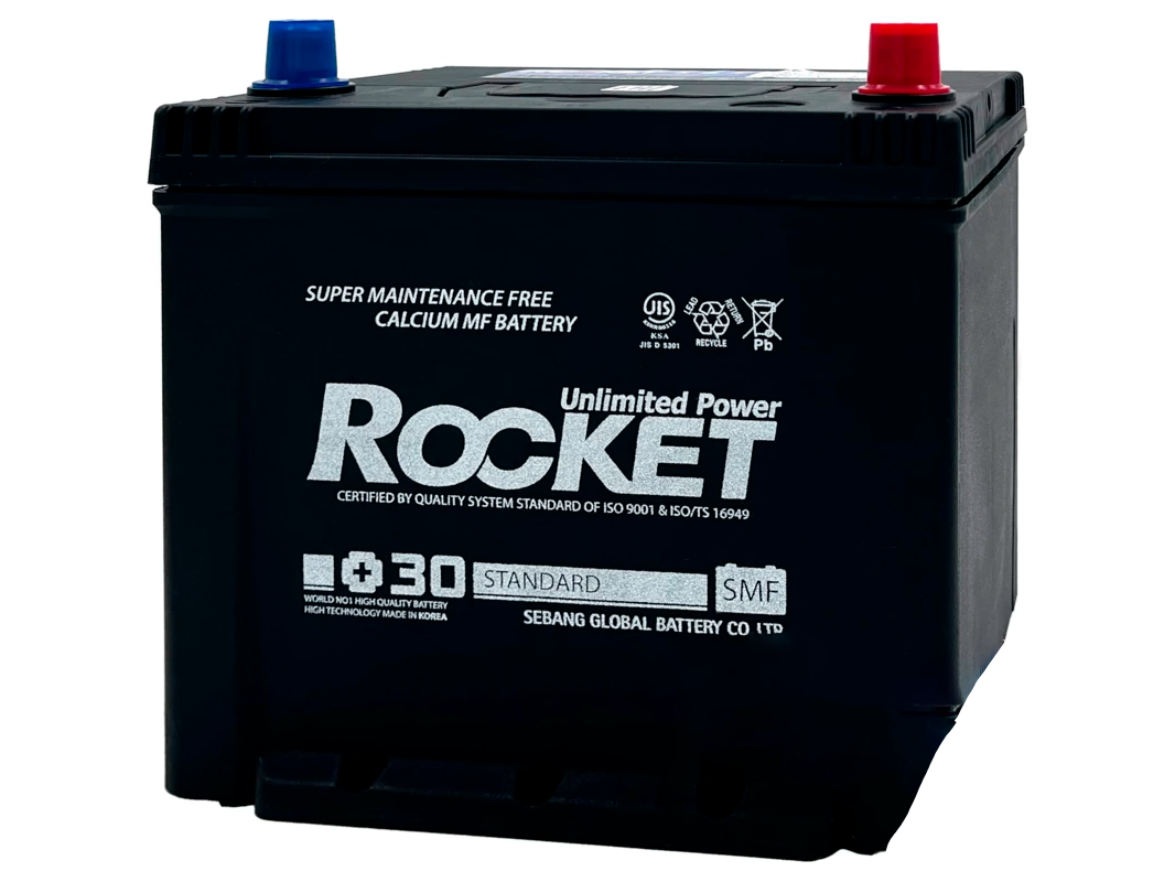 Аккумулятор Rocket 65Ач 580А 232x173x225 о п нижнее крепление 75D23L