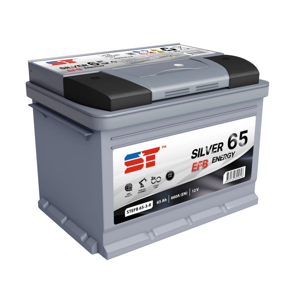 Аккумулятор Support Technology EFB 65Ач 660A  242x175x190 o п STEFB653R