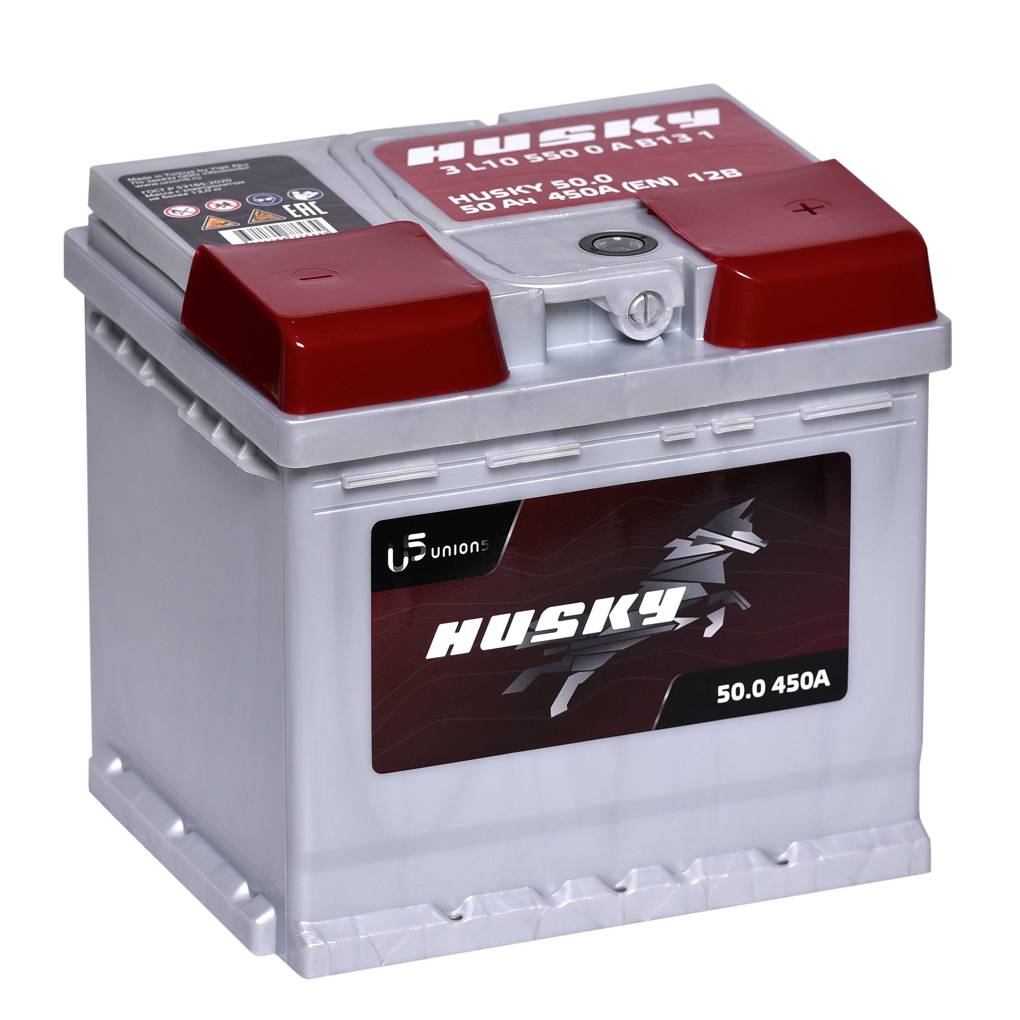 Аккумуляторная батарея Husky 50Ач 450А о п 207x175x190 3L105500AB131