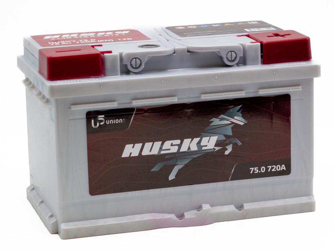Аккумуляторная батарея Husky 75Ач 720 о п 278x175x175 3L3B5750AB131