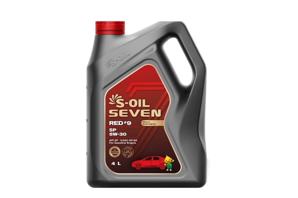 Масло S-OIL Seven Red 9 5W-30 SP Ilsac GF-6A 4L