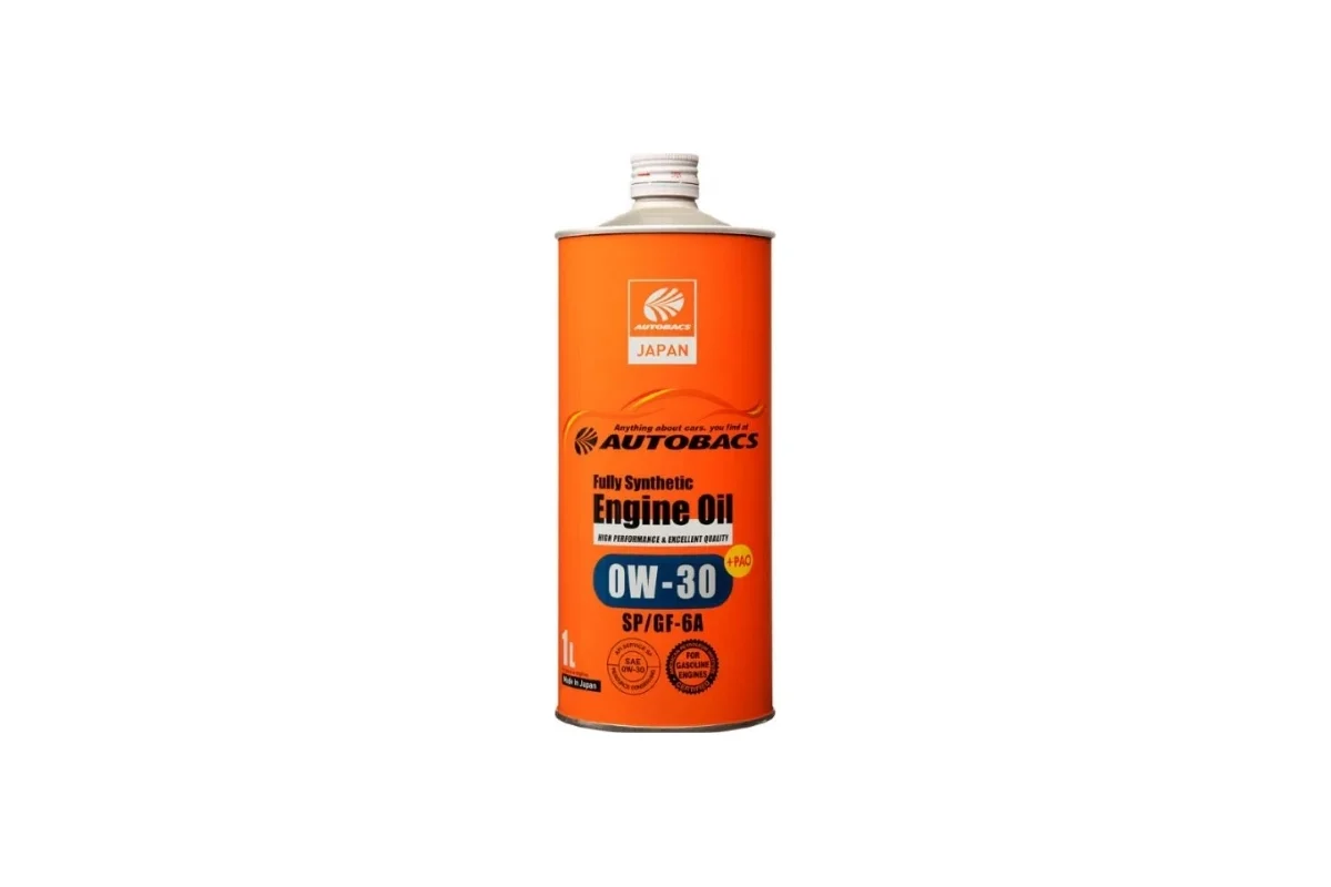 Масло моторное Autobacs 0W-30 SP/GF-6 1л A00032233