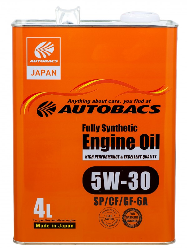 Масло моторное Autobacs 5W-30 SP CFGF-6A 4л A00032238