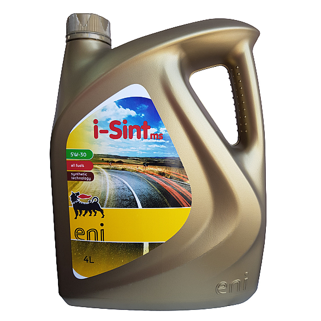 Масло моторное ENI MS SAE 5W-30 син 4л ENI 5W30 I-SINT MS/4