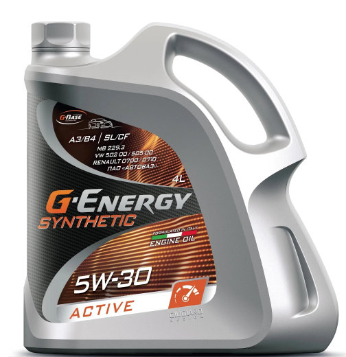 Масло моторное G-Energy Sinthetic Active 5W-30 4л 253142405