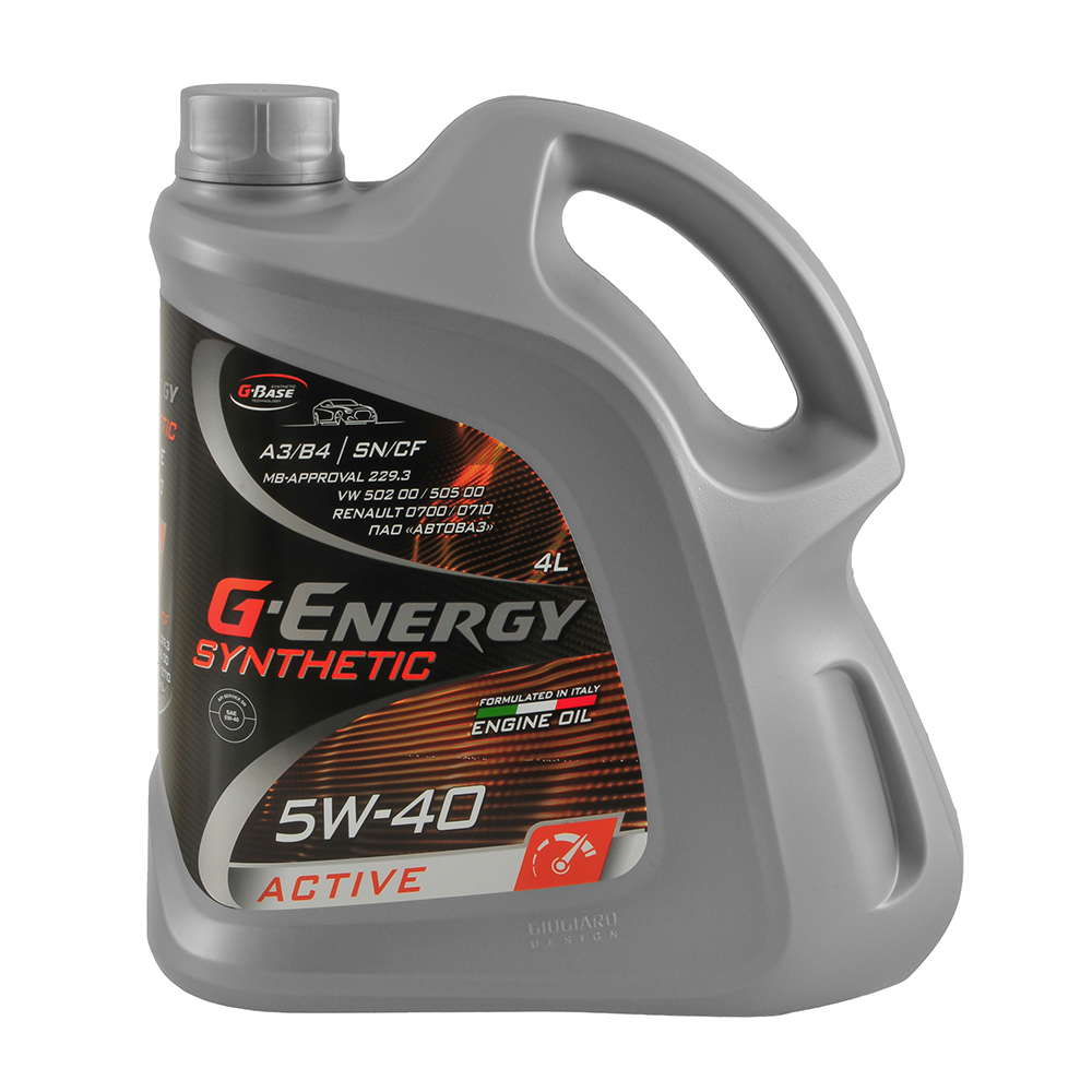 Масло моторное G-Energy Sinthetic Active 5W-40 4л 253142410
