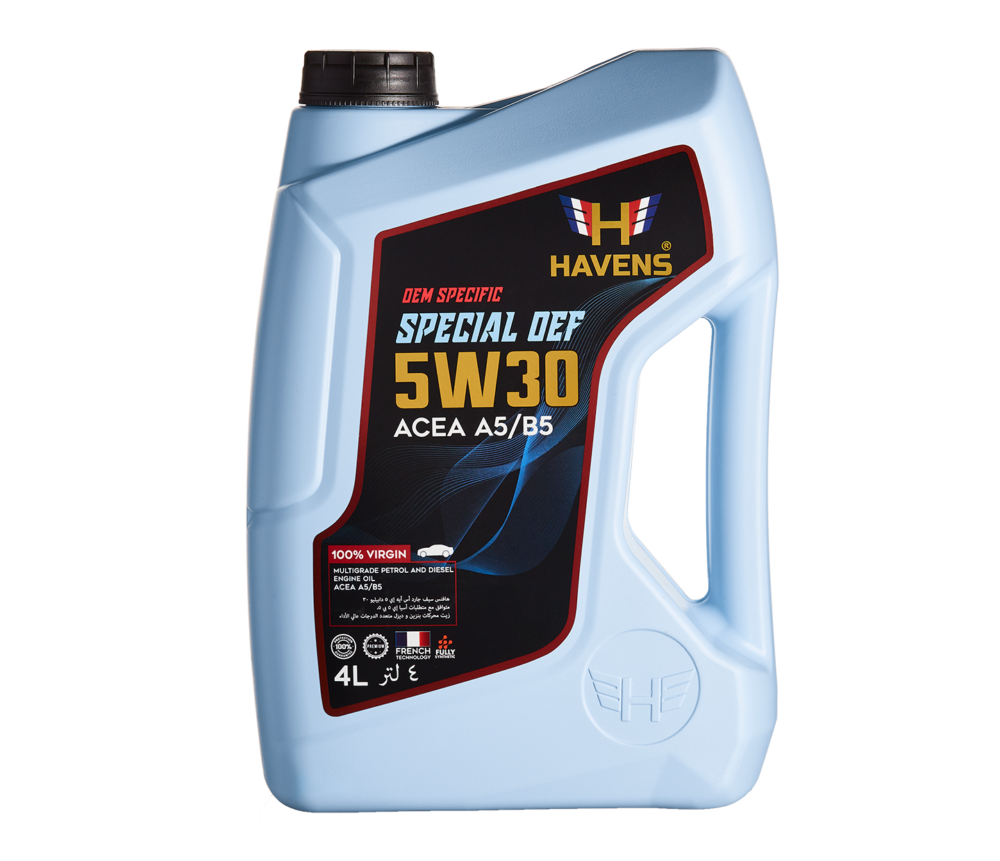 Масло моторное Havens Special OEF 5W30 A5/B5, API SN/CF 4л HSOEF5W30A5B54