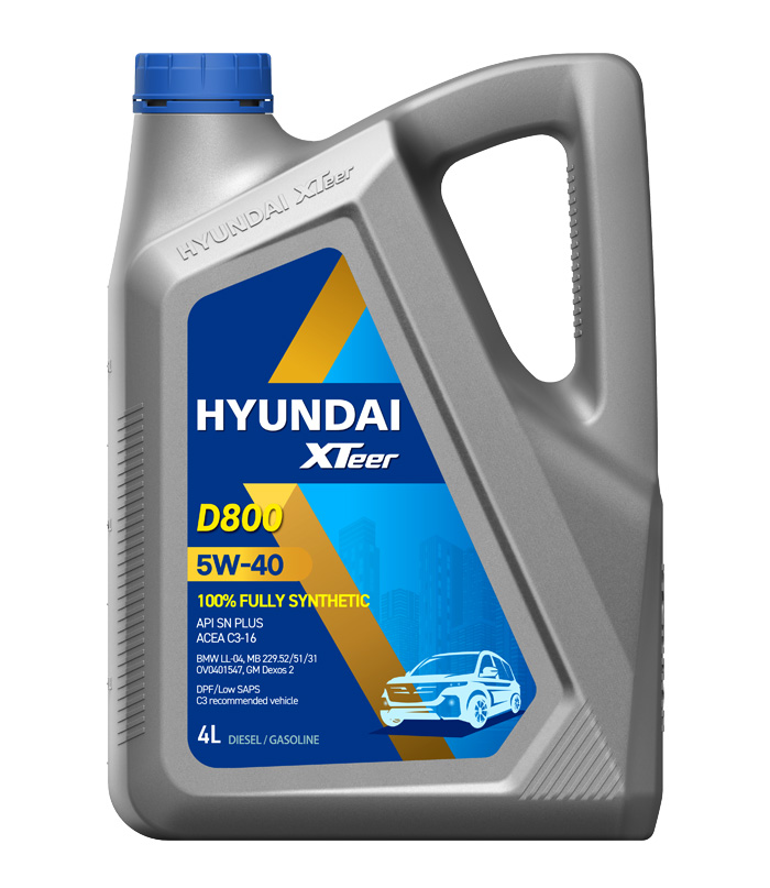 Масло моторное Hyundai Xteer D800 5W40 C3 4л 1041223