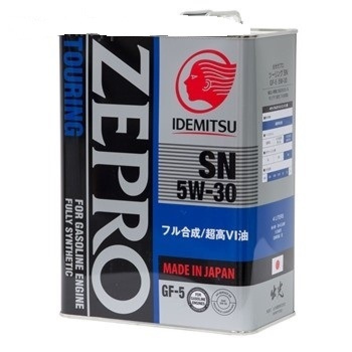 Масло моторное Idemitsu Zepro Touring 5W30 SN/GF-5 4л 1845004(4251004)