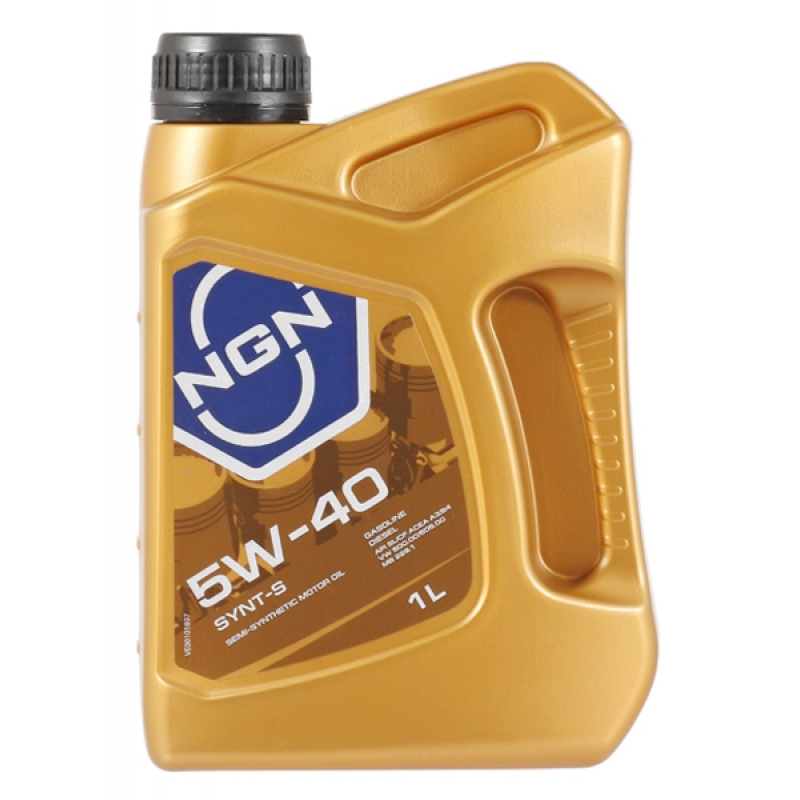 Масло моторное NGN 5W-40 Synt-S SL/CF 1л (п/с) V172085605