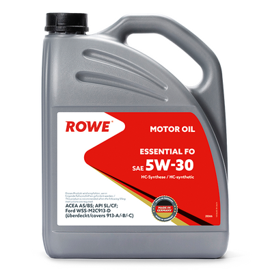 Масло моторное Rowe Essential Fo 5W-30 4л (A5/B5, SL/CF) 258460H