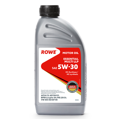Масло моторное Rowe Essential Multi LLP C3 5W-30 1л (SM/CF) 300334