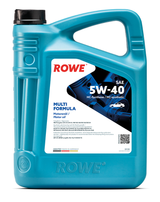 Масло моторное Rowe Hightec Multi Formula 5W-40 C3,API SN син 4л 269134H