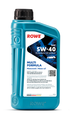 Масло моторное Rowe Higtec Multi Formula 5W-40 1л (C3,SN) 268755H