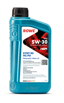 Масло моторное Rowe Higtec Synt RS HC-FO 5W-30 1л (A1/B1,A5/B5,SN,Ilsac GF3/4) 258458H