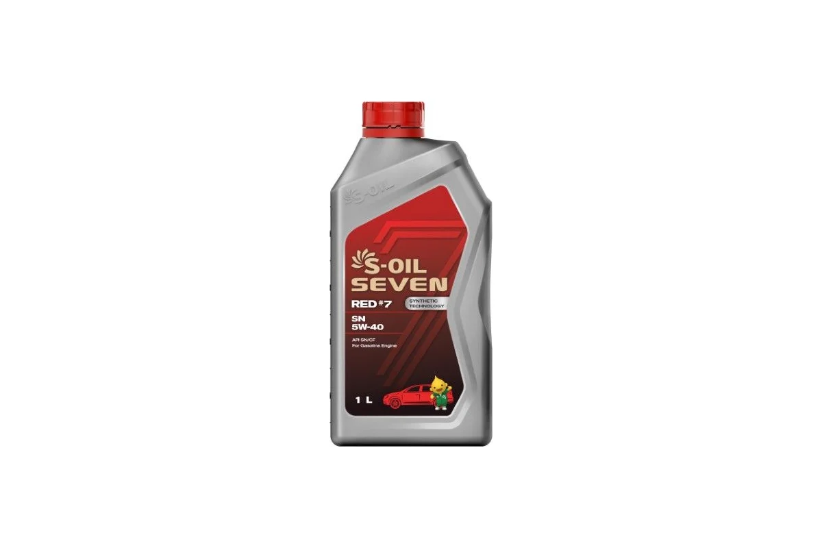 Масло моторное S-OIL Seven Red 7 5W-40 SN/CF 1л (син) E107652