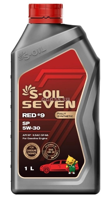Масло моторное S-OIL Seven Red 9 5W-30 SP Ilsac GF-6A 1л (син) E108295