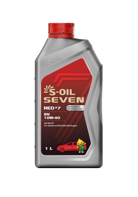 Масло моторное S-OIL Seven Red 7 SN 10W-40, 1л E107701