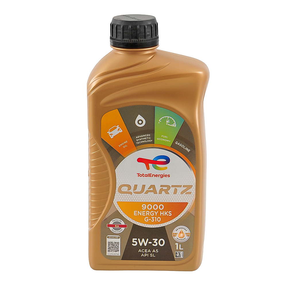 Масло моторное Total Quarts 9000 Energy HKS G-310 SAE 5W-30 1л (Франция) 213799