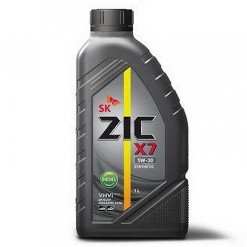 Масло моторное ZIC 5W-30 X7 SP/ CF-6 1л (син) 132675