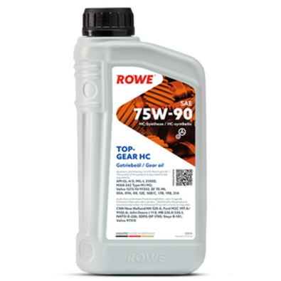 Масло трансмиссионное Rowe 75W-90 Hightec TopGear S GL-4/GL-5 1 л 370494