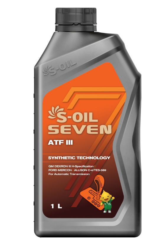 Масло трансмиссионное S-OIL 7 ATF III 1л E107993