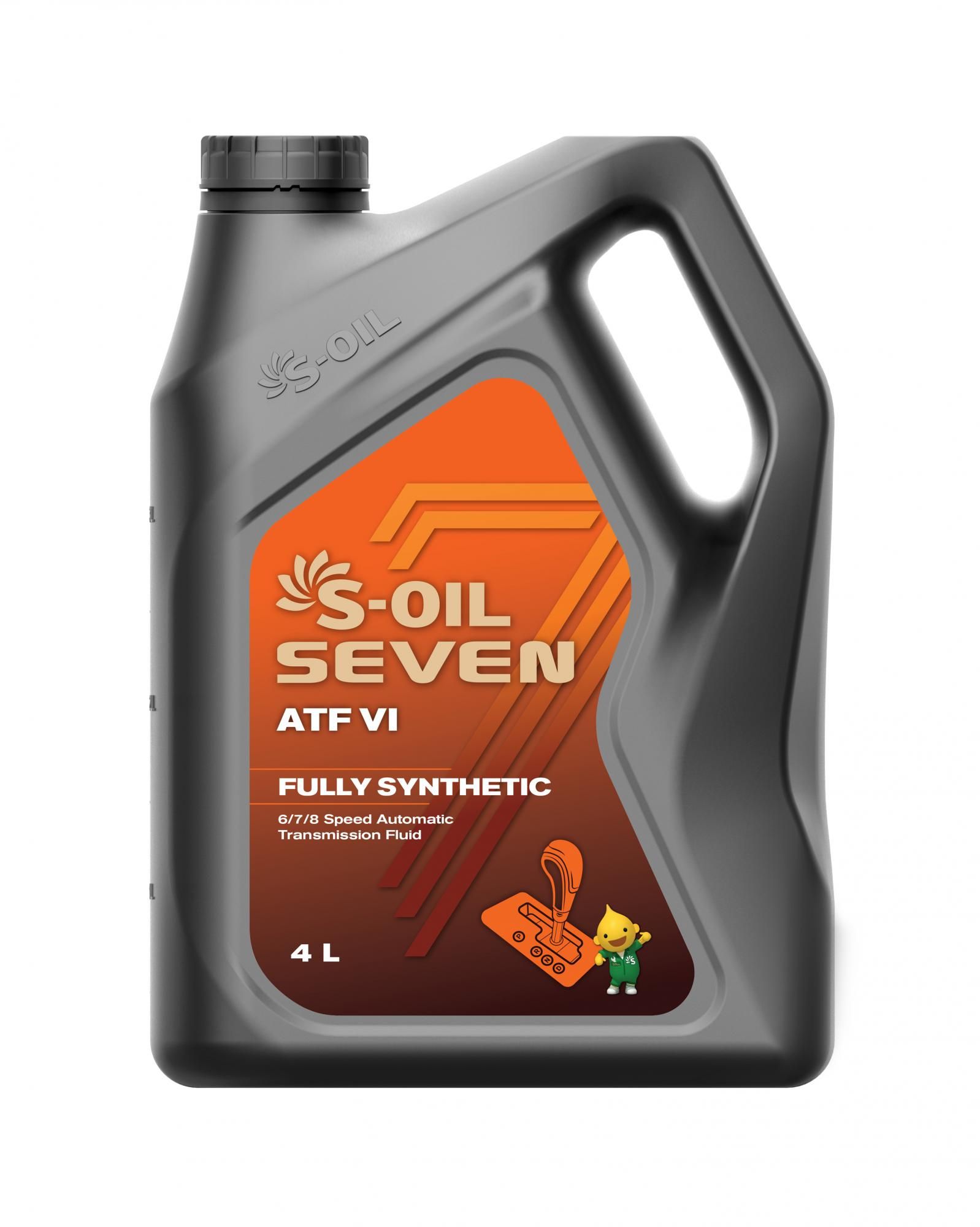 Масло трансмиссионное S-OIL 7 ATF VI 4л E107981